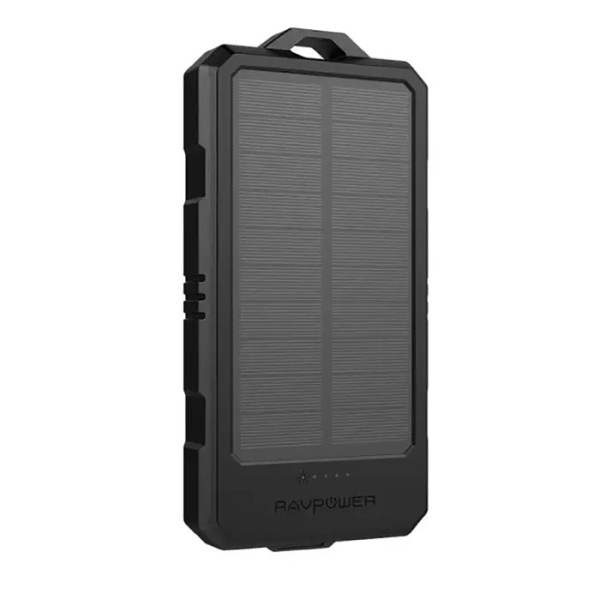 شارژر-همراه-خورشیدی-راو-پاور-مدل-RP-PB124-BK-ظرفیت-15000-میلی-آمپر-ساعت