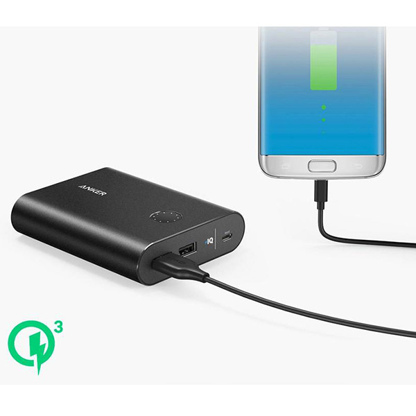 پاور-بانک-انکر-مدل-A1316-PowerCore-Plus-With-Quick-Charge-3.0-با-ظرفیت-13400-میلی-آمپر