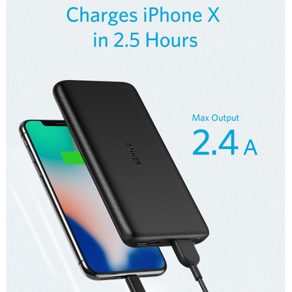 شارژر-همراه-انکر--A1232H11-Black-با-ظرفیت-10000-میلی-آمپر-ساعت