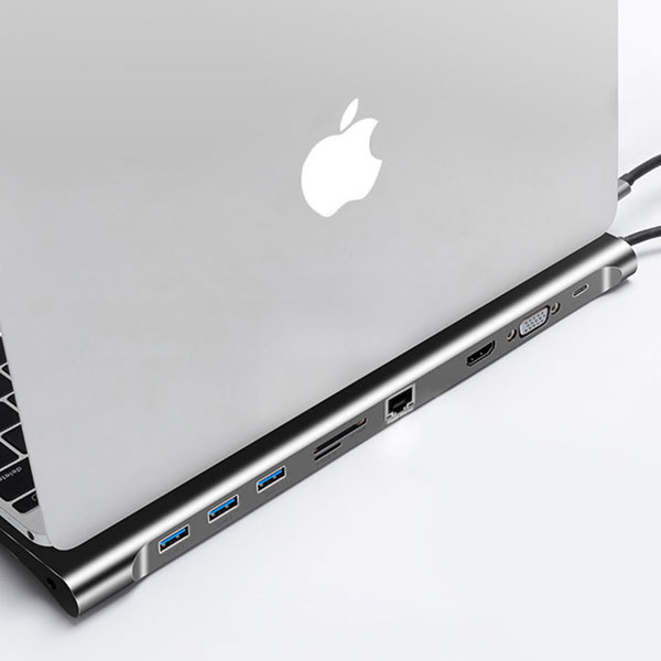 مدل-هاب-10-پورت-USB-C-جی-سی-پال-JCP6204