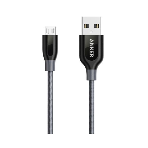 کابل-تبدیل-USB-به-microUSB-انکر-مدل-A8142-PowerLine-Plus-طول-0.9-متر