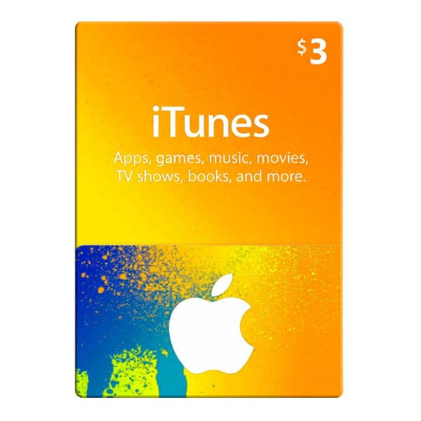 گیفت-کارت-3-دلاری-آیتونز