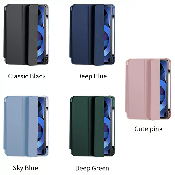 کیف-کلاسوری-ویوو-مناسب-آیپد-Model-2-in-1-Magnetic-Separation-iPad-Folio-Case-colors